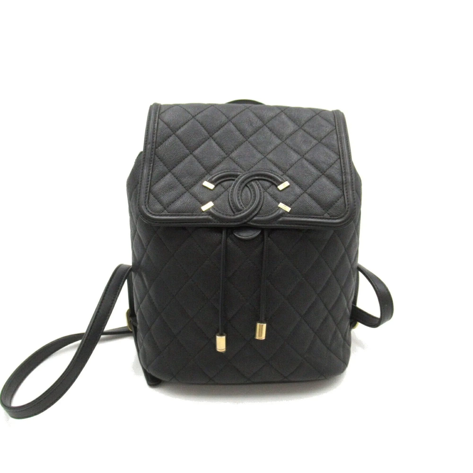 CHANEL CC Filigree Backpack