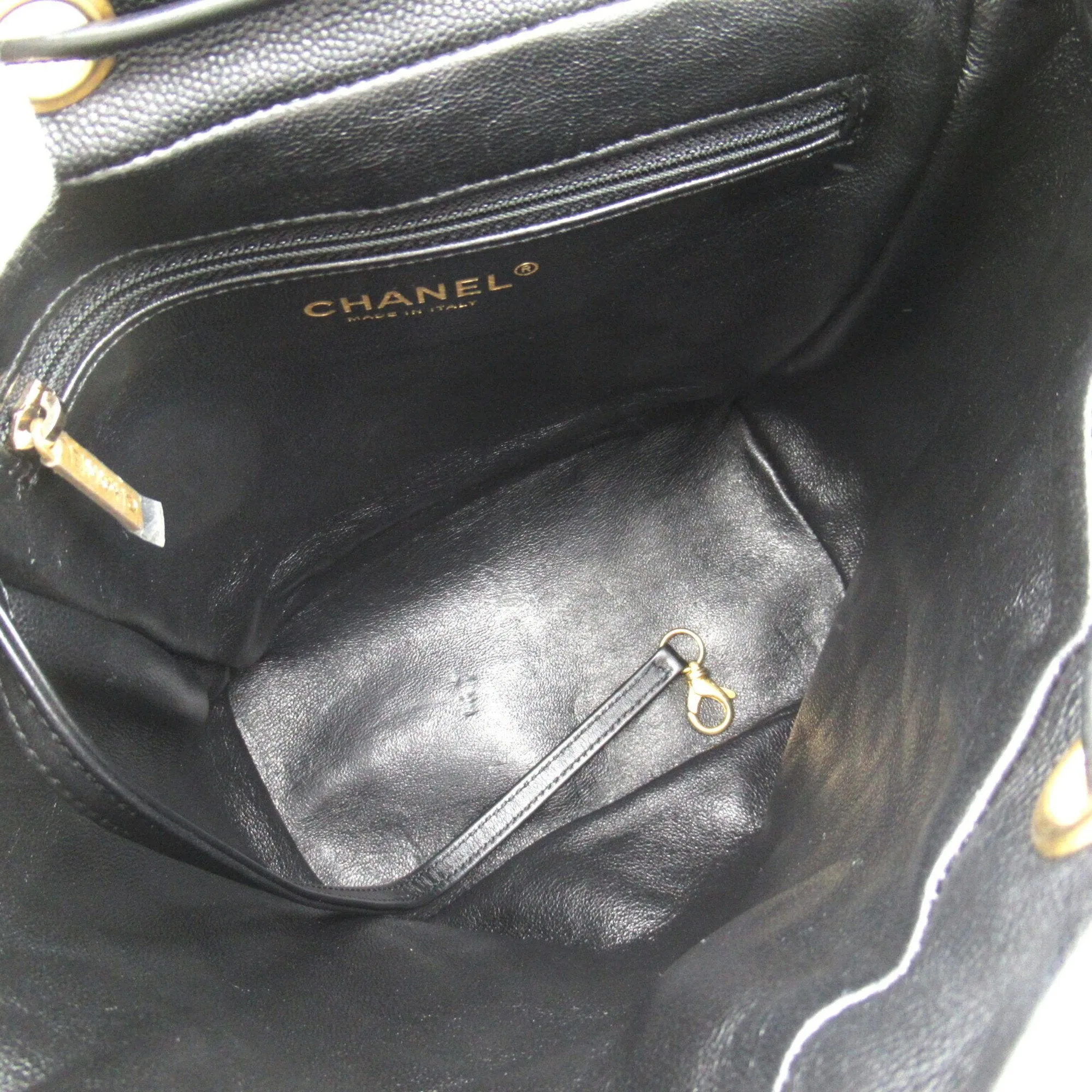 CHANEL CC Filigree Backpack