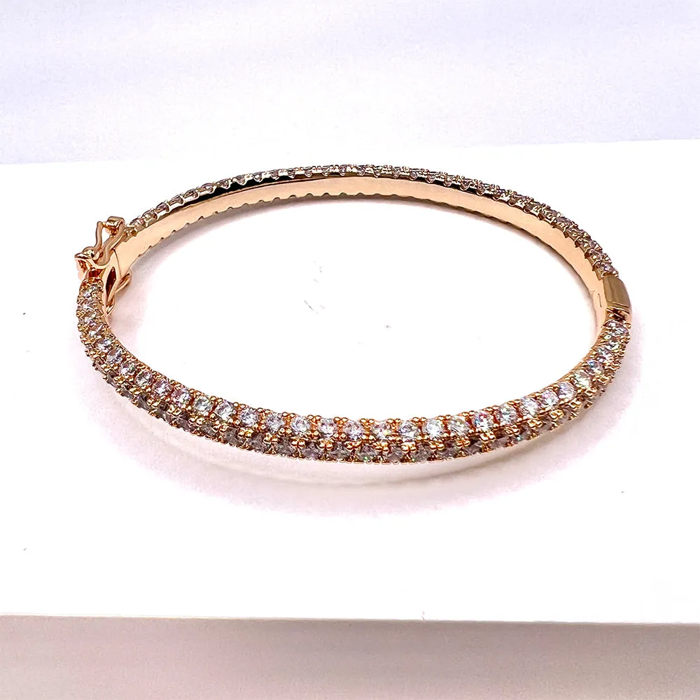 Classic Clear Bangle Bracelet