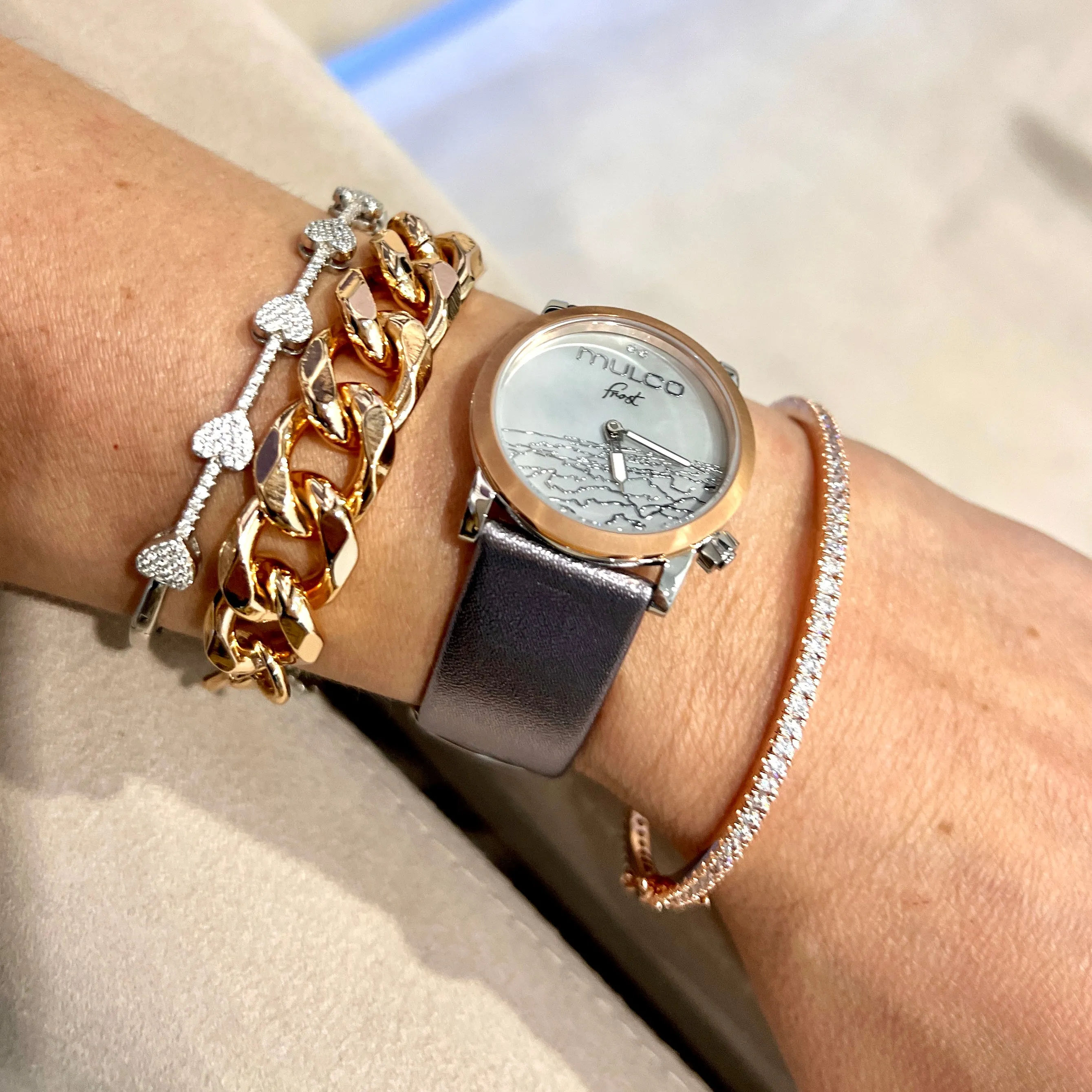 Classic Clear Bangle Bracelet