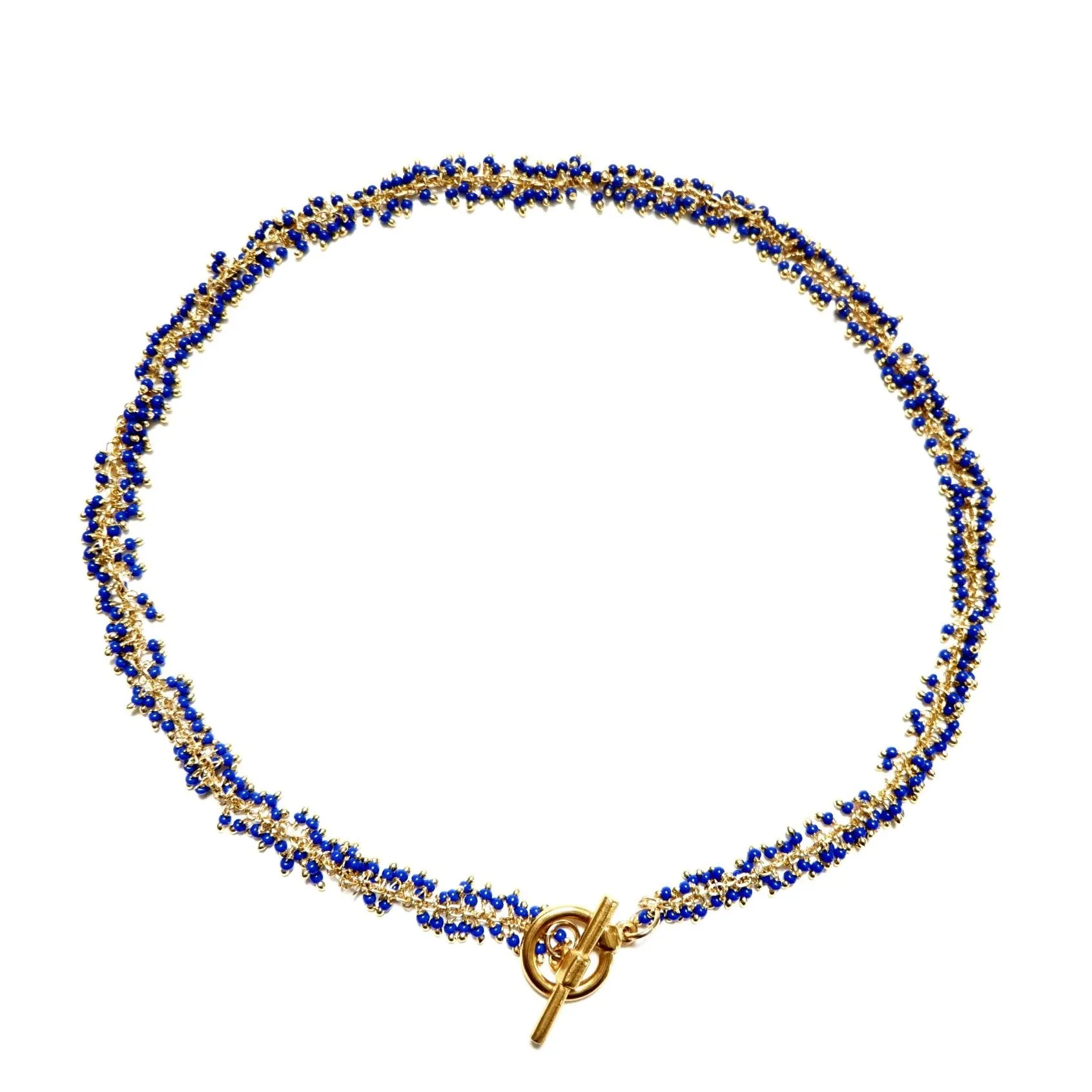 dainty lapis necklace