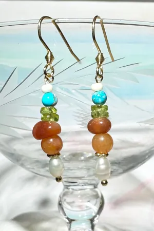 Earrings Indigo Isle Inez Carnelian