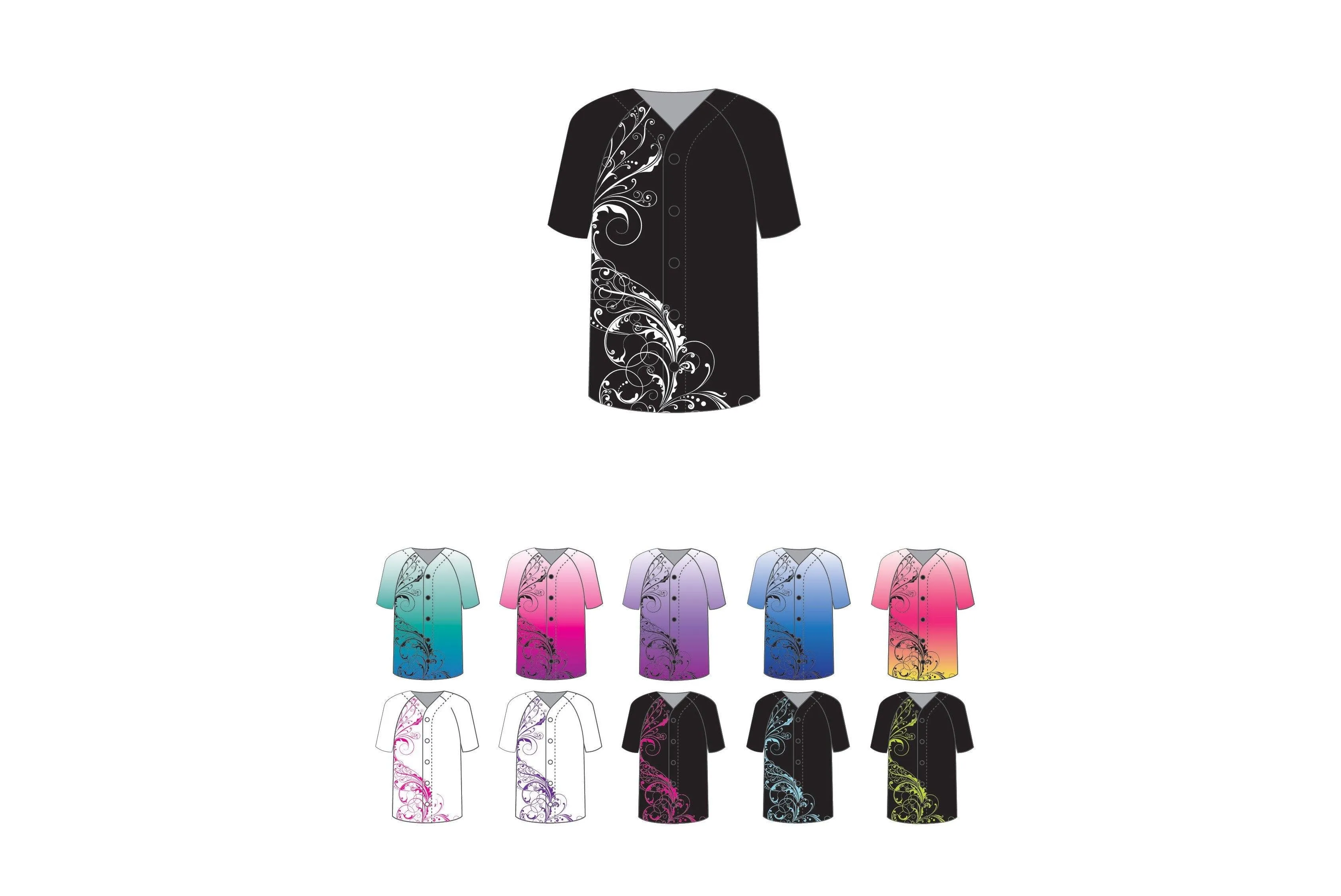 Filigree Baseball Jersey