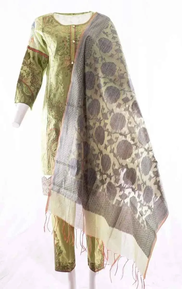 IshDeena Pakistani Women Dresses Stitched Three Pieces Suit S - 3XL - Al Noor Collection