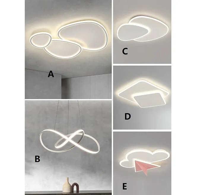LED Simple Modern Ceiling Light Package