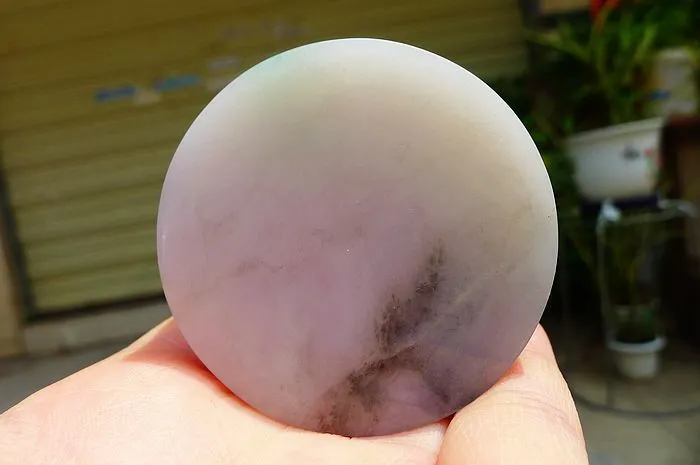 Natural Jade Rough Jadeite Raw (138g,5.3X1.9cm)