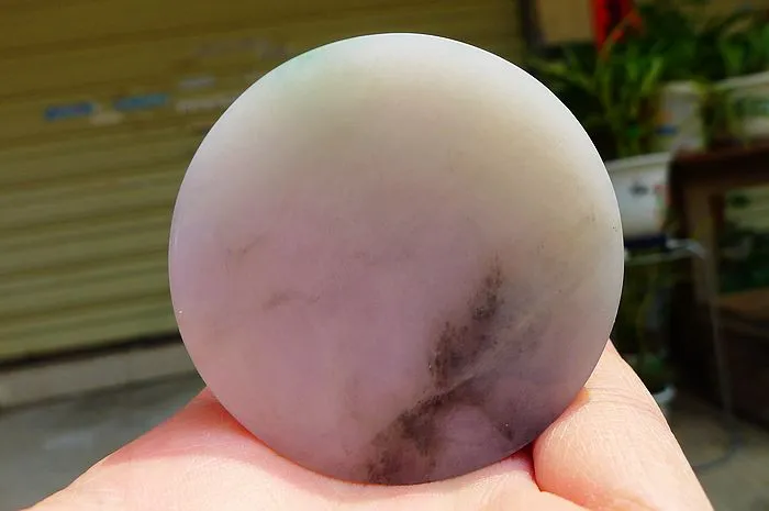 Natural Jade Rough Jadeite Raw (138g,5.3X1.9cm)