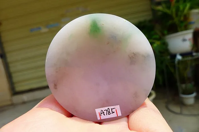 Natural Jade Rough Jadeite Raw (138g,5.3X1.9cm)