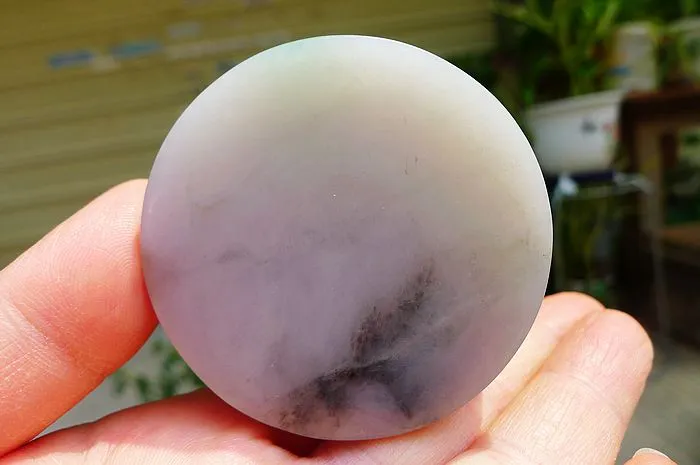 Natural Jade Rough Jadeite Raw (138g,5.3X1.9cm)