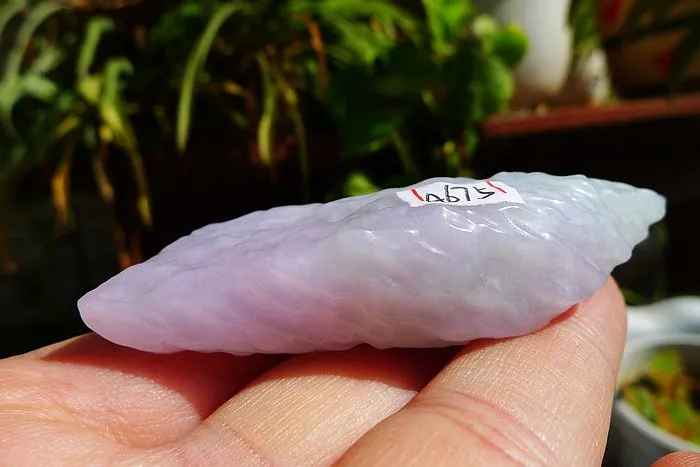 Natural Jade Rough Jadeite Raw (46g,6.9X2.5X1.8cm)