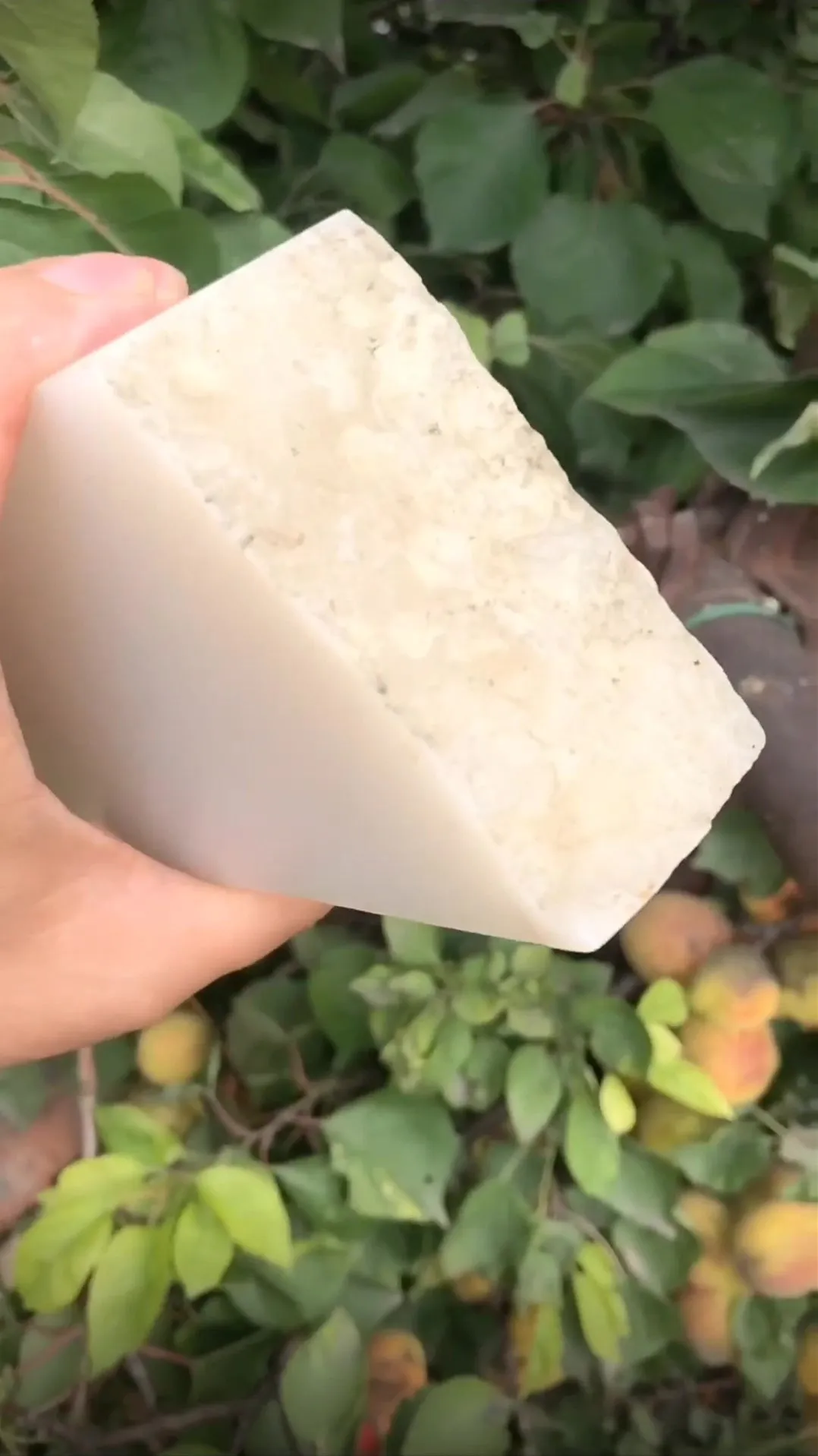 Natural Kunlun Jade Rough Nephrite Raw (1706g,18.8X8X4.1cm)