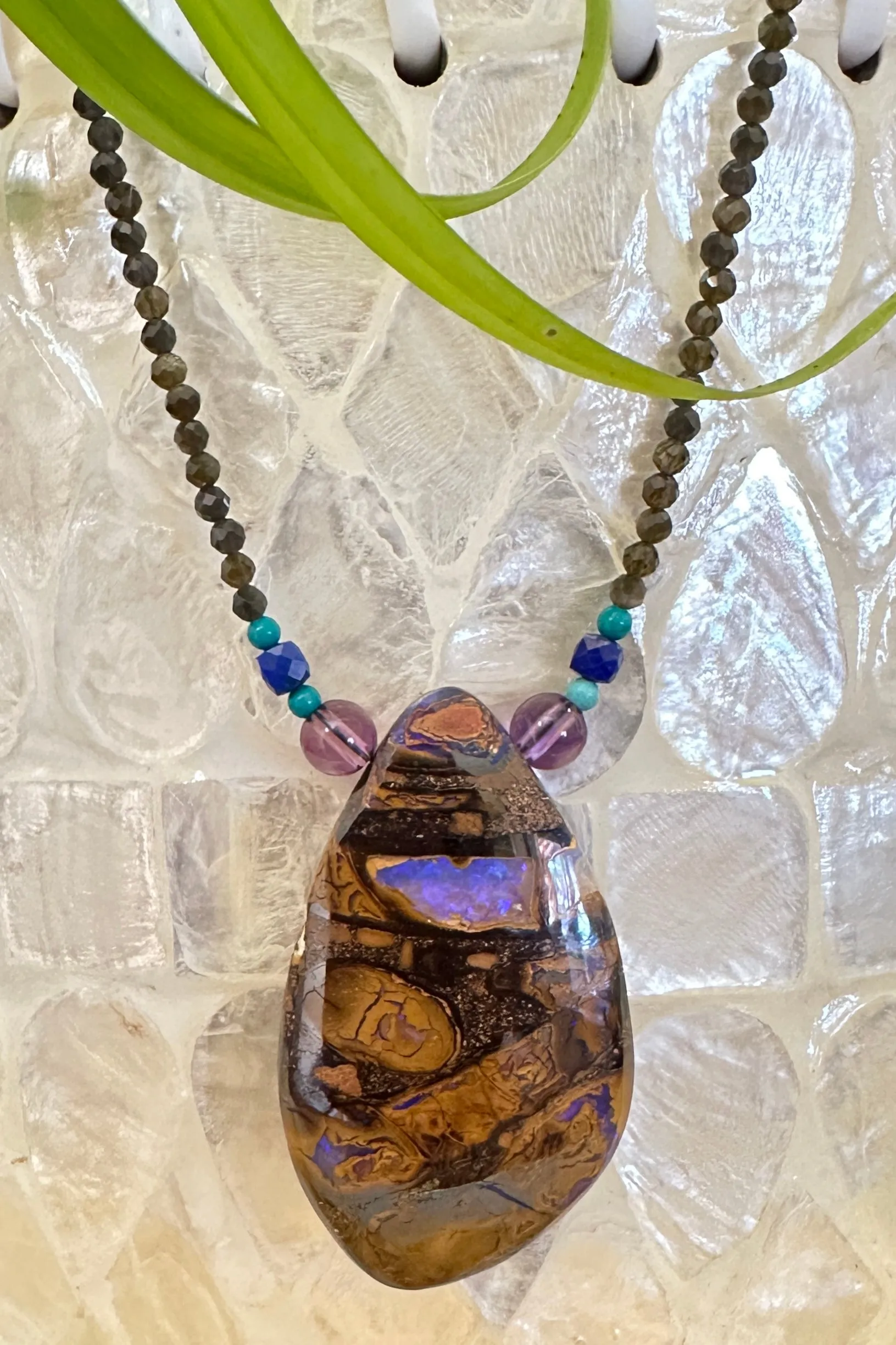Necklace Australian Opal Reach