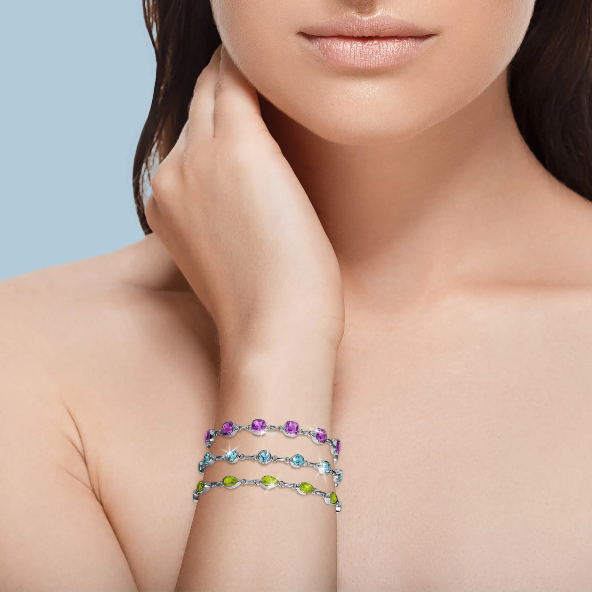 Summer Sparkle Topaz Bracelet
