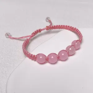 Sweet Glass Beads Corded Bracelet